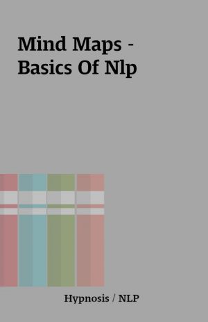 Mind Maps – Basics Of Nlp