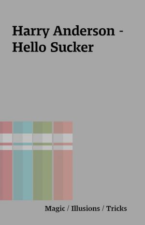 Harry Anderson – Hello Sucker