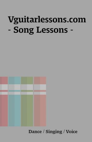 Vguitarlessons.com – Song Lessons –