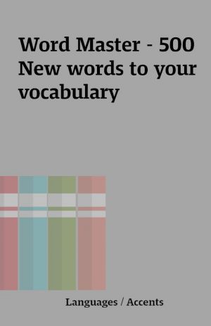 Word Master – 500 New words to your vocabulary