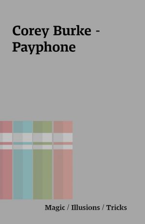 Corey Burke – Payphone