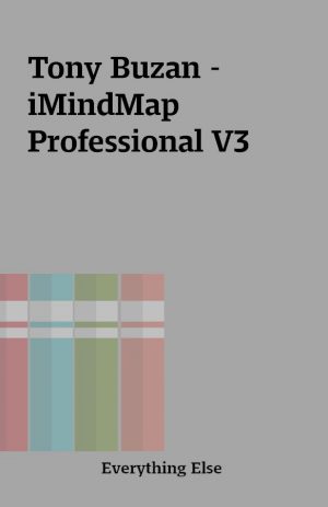 Tony Buzan – iMindMap Professional V3