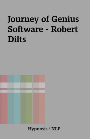 Journey of Genius Software – Robert Dilts