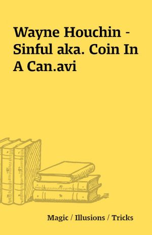 Wayne Houchin – Sinful aka. Coin In A Can.avi