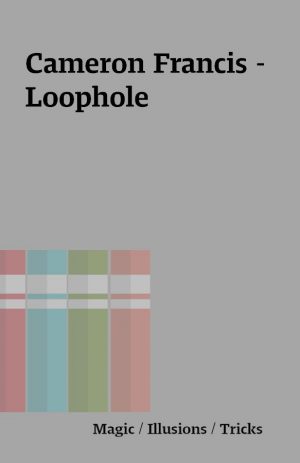 Cameron Francis – Loophole