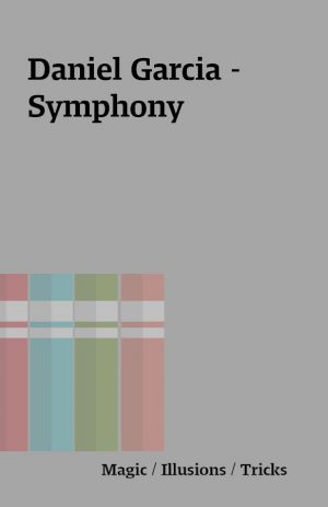 Daniel Garcia –  Symphony