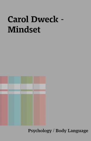 Carol Dweck – Mindset