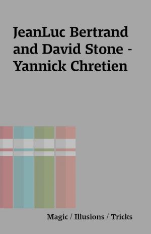 JeanLuc Bertrand and David Stone – Yannick Chretien