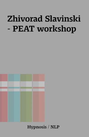 Zhivorad Slavinski – PEAT workshop