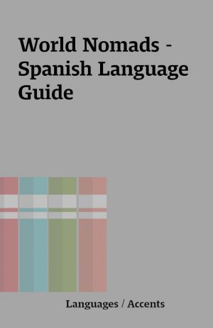 World Nomads – Spanish Language Guide