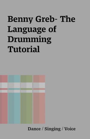 Benny Greb- The Language of Drumming Tutorial