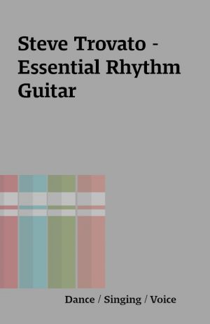 Steve Trovato – Essential Rhythm Guitar