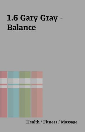 1.6 Gary Gray – Balance