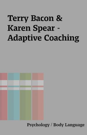 Terry Bacon & Karen Spear – Adaptive Coaching