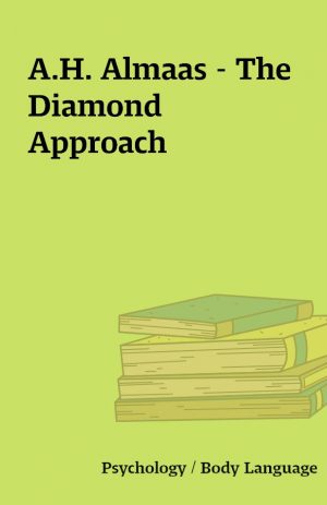 A.H. Almaas – The Diamond Approach