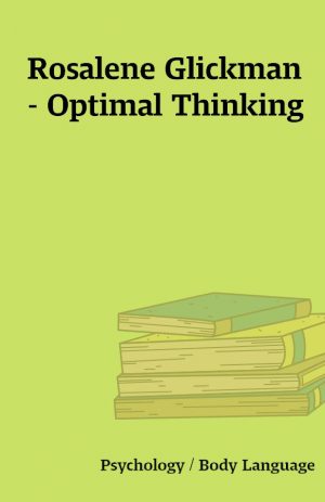 Rosalene Glickman – Optimal Thinking