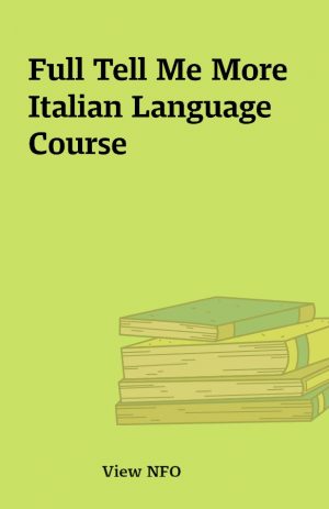 Full Tell Me More Italian Language Course