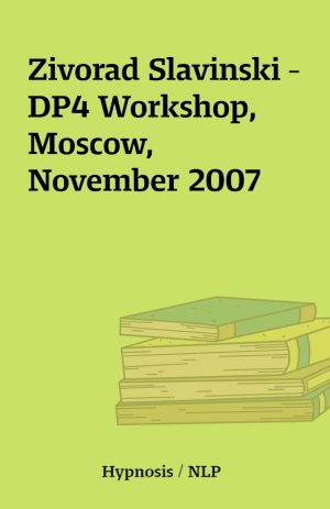 Zivorad Slavinski – DP4 Workshop, Moscow, November 2007