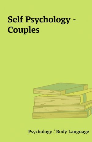 Self Psychology – Couples