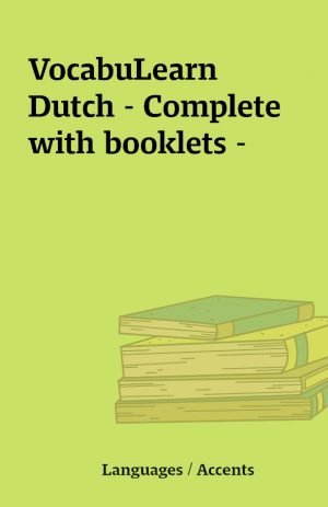 VocabuLearn Dutch – Complete with booklets –