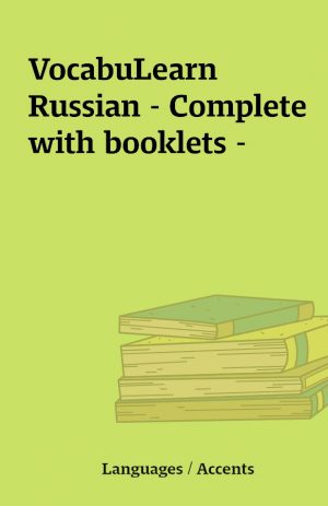 VocabuLearn Russian – Complete with booklets –