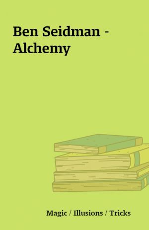 Ben Seidman – Alchemy