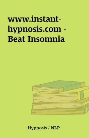 www.instant-hypnosis.com – Beat Insomnia