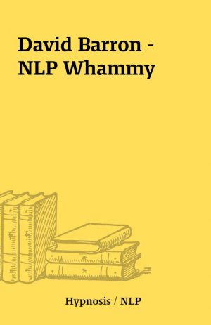 David Barron – NLP Whammy