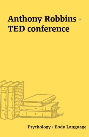 Anthony Robbins – TED conference