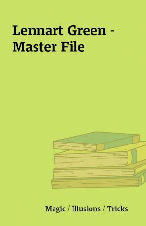 Lennart Green – Master File