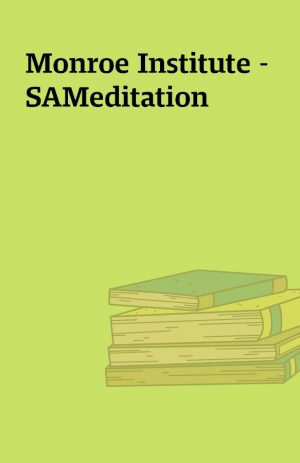 Monroe Institute – SAMeditation