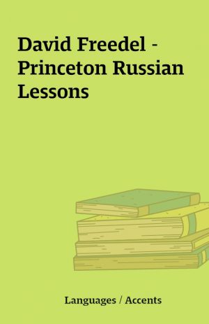 David Freedel – Princeton Russian Lessons