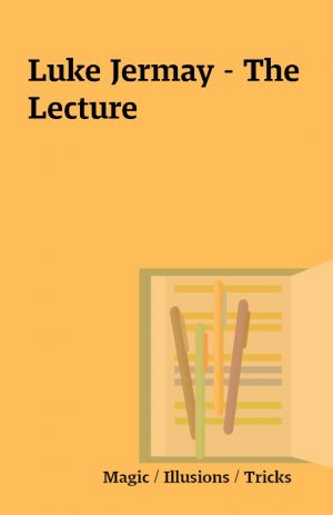 Luke Jermay – The Lecture