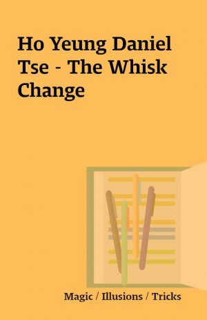 Ho Yeung Daniel Tse – The Whisk Change