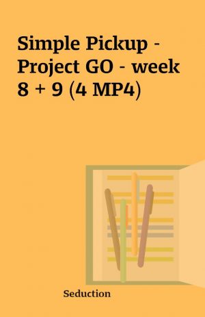 Simple Pickup – Project GO – week 8 + 9 (4 MP4)