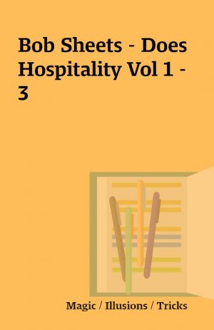 Bob Sheets – Does Hospitality Vol 1 – 3