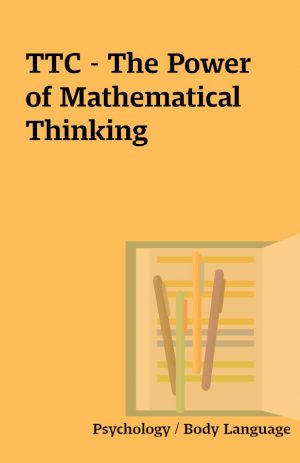 TTC – The Power of Mathematical Thinking