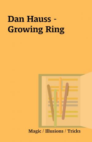 Dan Hauss – Growing Ring