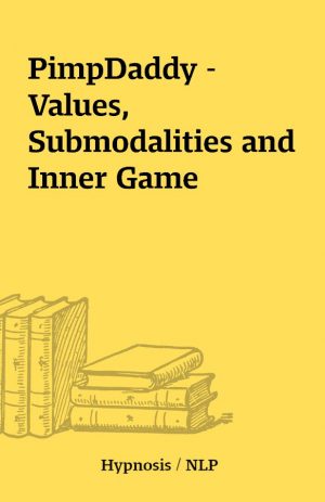 PimpDaddy – Values, Submodalities and Inner Game