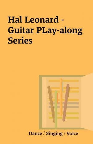 Hal Leonard – Guitar PLay-along Series