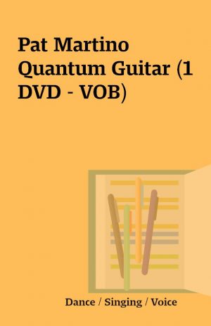 Pat Martino Quantum Guitar (1 DVD – VOB)