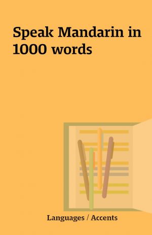 Speak Mandarin in 1000 words