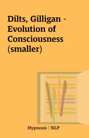 Dilts, Gilligan – Evolution of Consciousness (smaller)