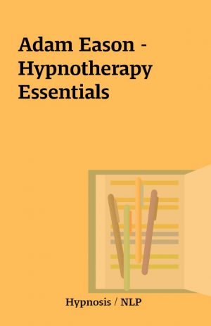 Adam Eason – Hypnotherapy Essentials