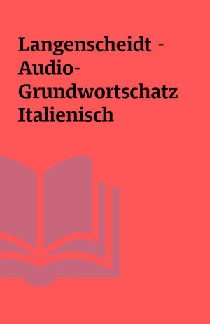 Langenscheidt – Audio-Grundwortschatz Italienisch