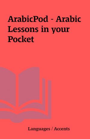 ArabicPod – Arabic Lessons in your Pocket