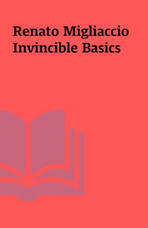 Renato Migliaccio Invincible Basics