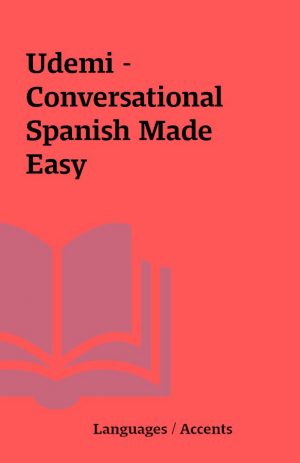 Udemi – Conversational Spanish Made Easy