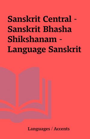 Sanskrit Central – Sanskrit Bhasha Shikshanam – Language Sanskrit