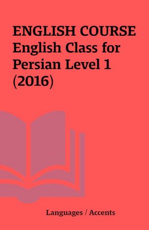 ENGLISH COURSE English Class for Persian Level 1 (2016)